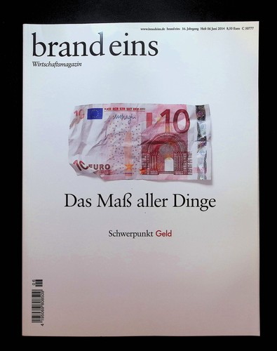 Wirtschaftsmagazin brand eins - brand,