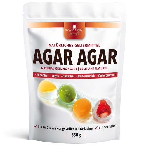 Agar pulver 350g - agar,