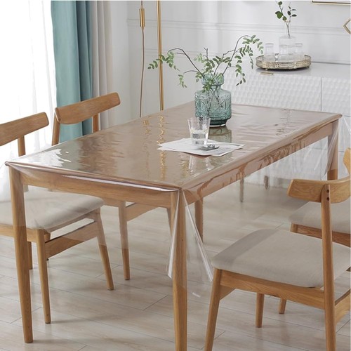 Transparente tischdecke pvc - transparente,