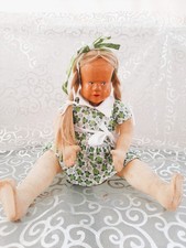 Krahmer Puppe Mädchen 1950er