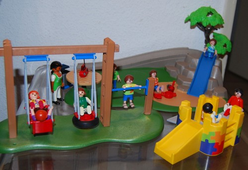 Playmobil großer spielplatz - großer,