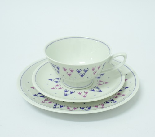 Sammeltasse lettin rosa blau - sammeltasse,