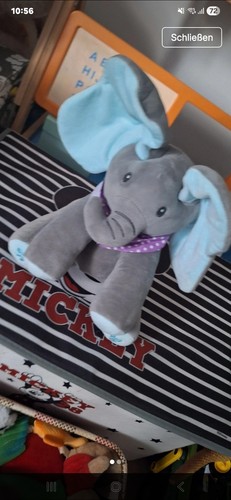 Weicher elefant baby - weicher,
