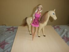 Barbie Pferd und Puppe Konvolut Simba Mattel beweglicher Kopf Gelenkbarbie 2009