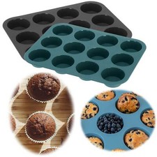 Premium silikon muffinform - 2x,