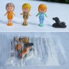 Mini Polly Pocket 4 neue Figuren 💖 NEU in OVP 💖 Bluebird 💖 MINI