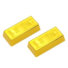 Loviver 2x Fake Gold Bullion