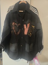 Jeanshemd mit Mickey Mouse