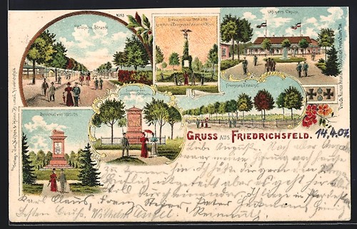 Lithographie friedrichsfeld - lithographie,