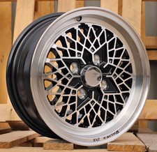 4X 13" Kyoshu Mesh Style 4X100 Oldschool Felgen für VW HONDA NISSAN