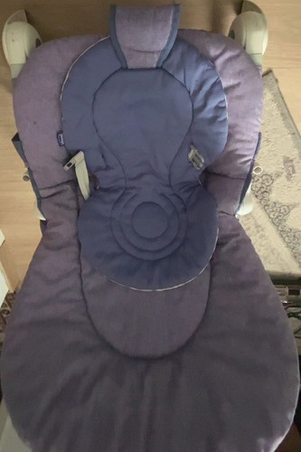 Babywippe gepolstert mit