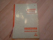 Hagedorn Ladewagen Typ LK LKS LKT LKTS Ersatzteile Ersatzteilliste