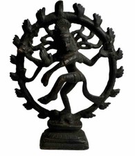 Shiva Nataraja Brass Statue 4"