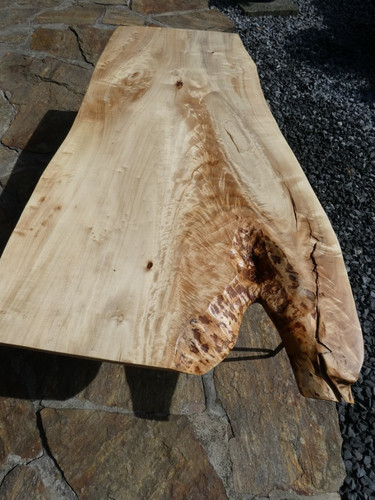 Couchtisch tisch pappel bohle - couchtisch,