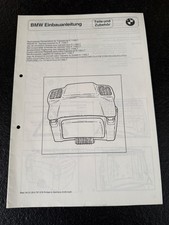BMW Einbauanleitung Nachrüstsatz Rückenlehne f. Topcase K 1100LT