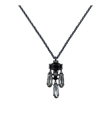 KONPLOTT Kette Strictly Beautiful schwarz gun metal necklace pendant Halskette