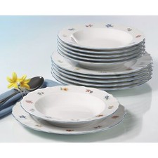 Seltmann Weiden SONATE Nostalgie 34032 Streublume Tafelservice 12 teilig