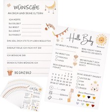Babyparty Spiele-Karten