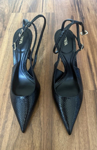 Zara damen pumps leder schwarz - damen,