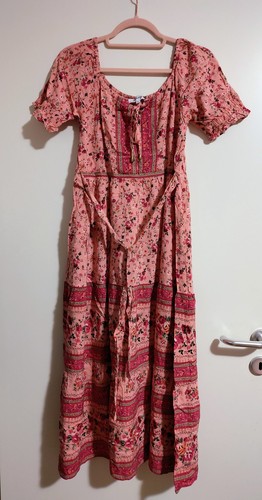 Boho kleid pinkfarbenen - boho, in