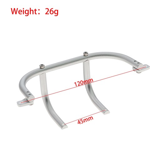 Aluminium stoßstangenschutz - aluminium,