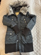 Khujo Damen Winterjacke S dunkelblau Navy