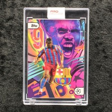 Topps Project 22 Samuel Eto'o FC Barcelona by Orlando Arocena UEFA Soccer Cards