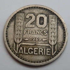 Algerien 20 Francs, 1949 ## Kof5-7L