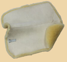 Große Unterlage aus echtem Lammfell für Schabracke, Satteldecke oder Sattelpad