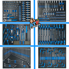 Premium Werkzeug für Werkzeugwagen 6 Einlagen Werkstattwagen gefüllt ATF Tools