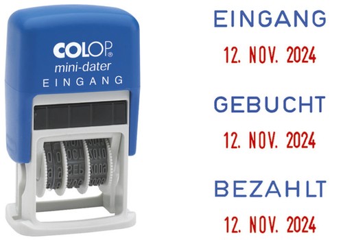 Colop datumstempel minidater - colop,