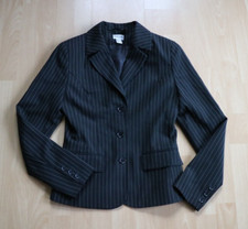 wNeu Mädchen Damen Business Blazer schwarz Nadelstreifen 34 melrose Anzug