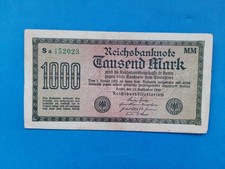 1 x 1000 Mark Reichsbanknote /