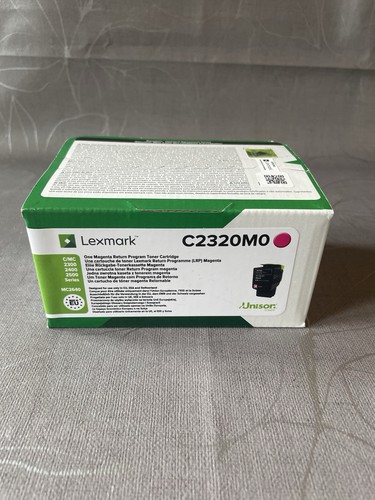 Original lexmark toner c2320m0 - lexmark,