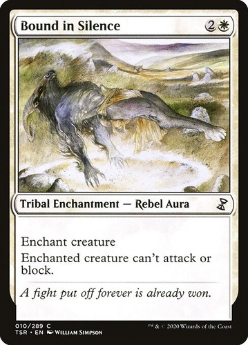 Mtg bound silence - in, (010)