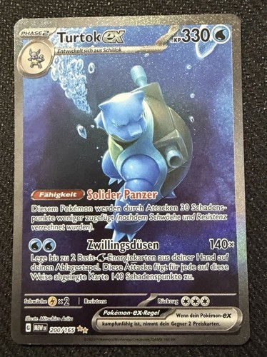 Pokémon karte turtok sir 151 - pokémon,