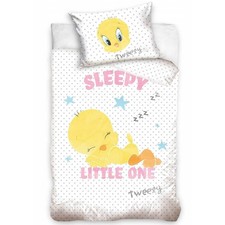 Looney Tunes Tweety Baby-Bettwäsche Kinderbettwäsche 100x135/40x60cm