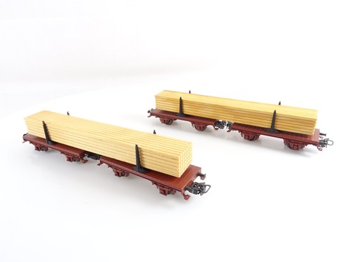 Märklin 4665 langholzwagen - 4665,
