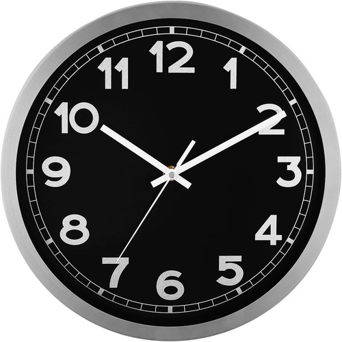 Geräuschlose wanduhr 6cm - wanduhr, 40,6cm