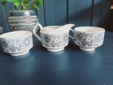 Pontesa Castillian Collection Toledo - Zucker- und Milch-Set + Kaffeetasse 70er