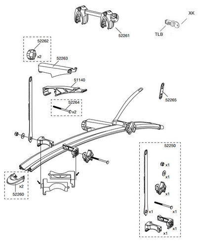 Thule fahrradadapter für - 4.,