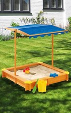 Sandkasten dach holz - sandkasten,