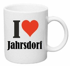 Kaffeetasse I Love Jahrsdorf