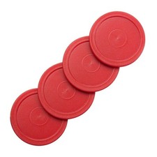 Small red home air pucks - red,