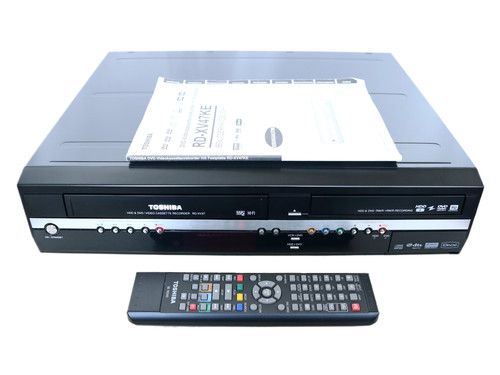 Toshiba xv47 vhs hdd dvd - rd-xv47,