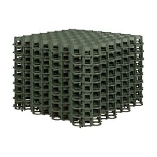 Fixkraft 10x Rasengitter Paddockplatten 50x50 cm Bodenwaben Gartenplatten 2,5 m²