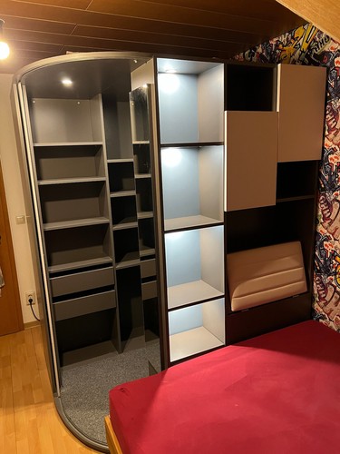 Begehbarer eckkleiderschrank - begehbarer,