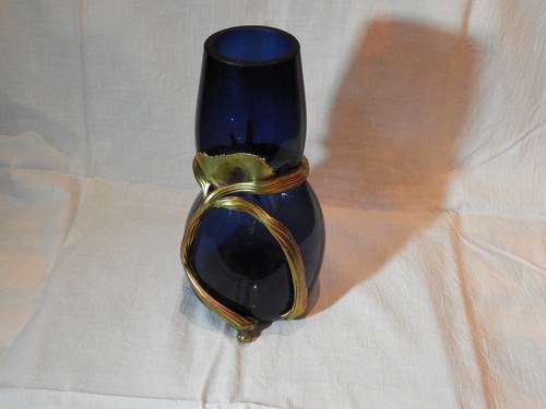 Vase mit metallmontur - mit,
