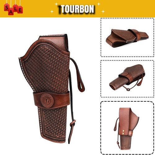 Tourbon leder pistolenholster - tourbon, leder-pistolenholster