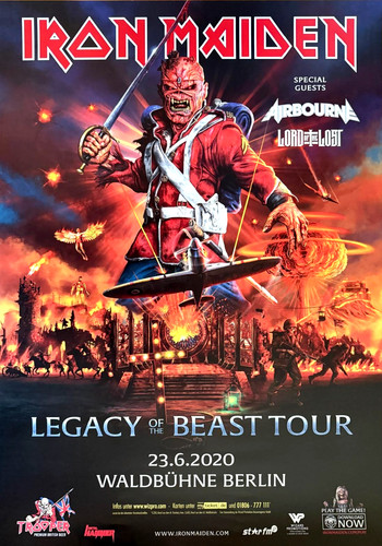 Iron maiden 2020 berlin - iron,